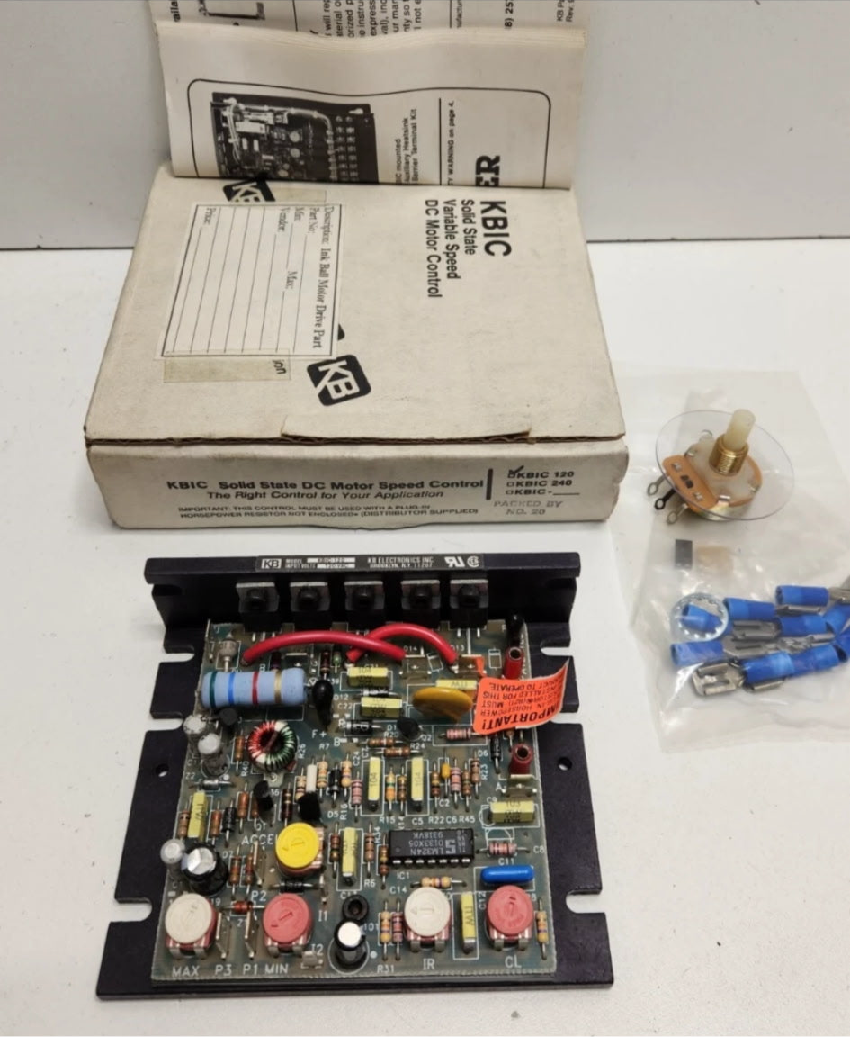 NEW IN BOX! KB ELECTRONICS DC MOTOR