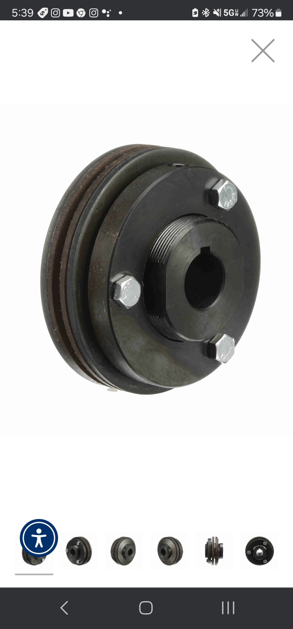 Browning T65LX 1 1/2 TORQUE LIMITER
